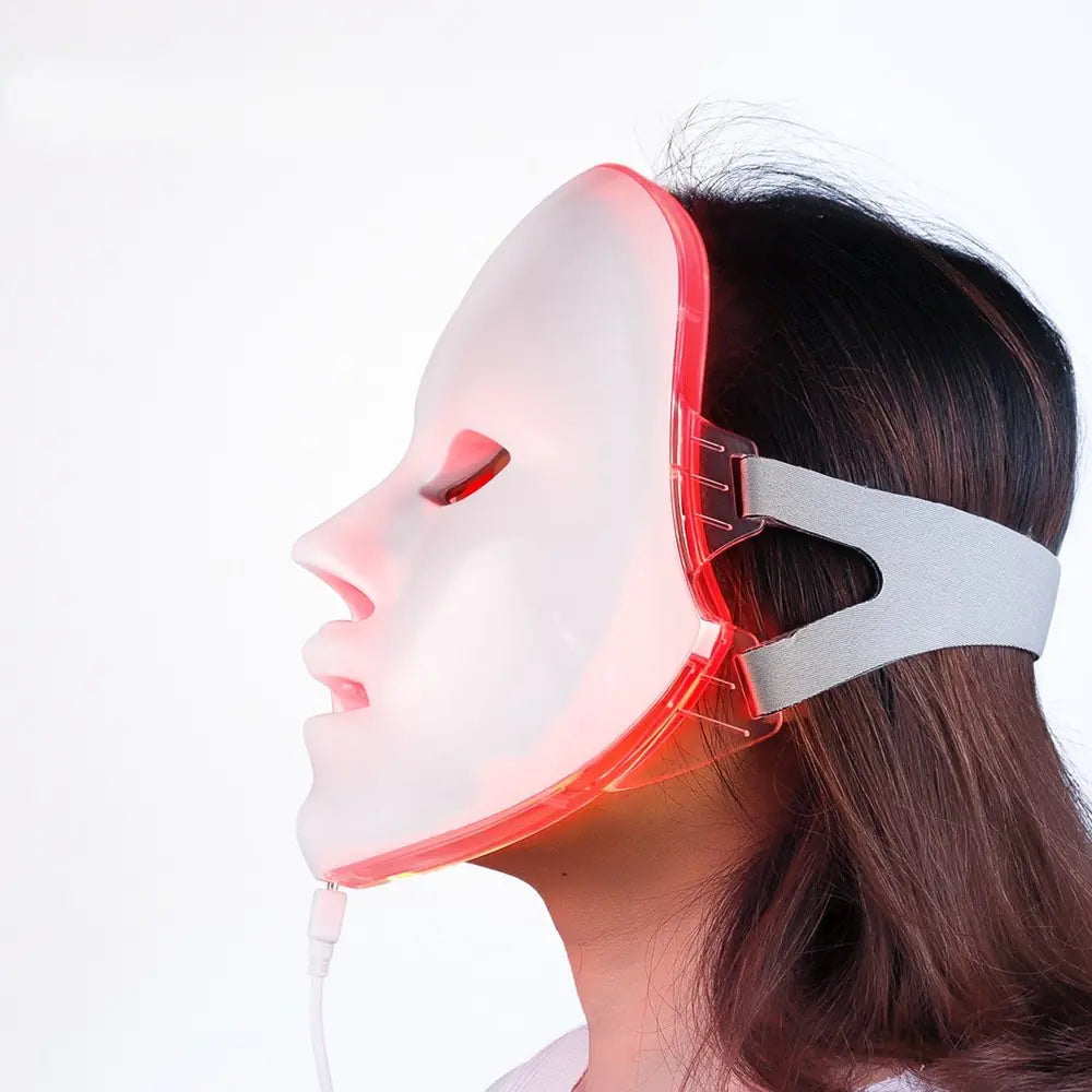 7 Colors LED Photon Therapy Facial Mask - Olivell