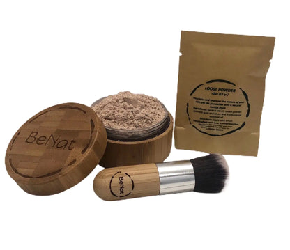 Translucent Loose Powder Set - Olivell