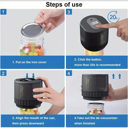 Electric Mason Jar Vacuum Sealer - Olivell