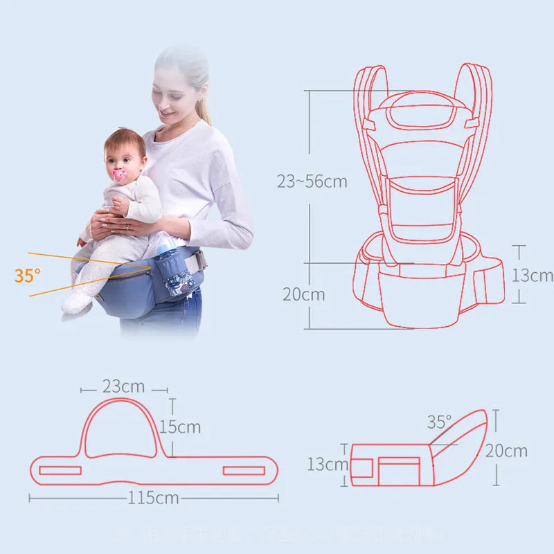 Ergonomic Baby Carrier Backpack - Olivell