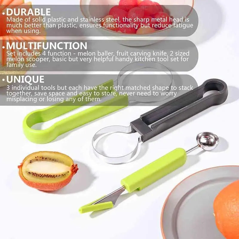 4 in 1 Fruit Carving Knife Cutter - Olivell