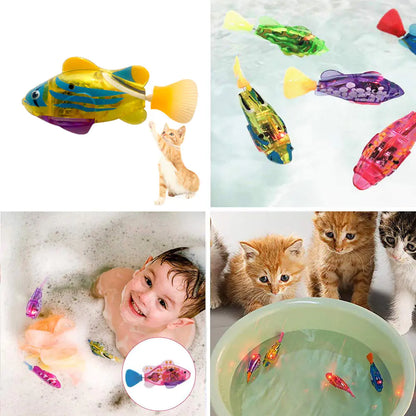 Electronic Fish Swimming Cat Toy - Olivell