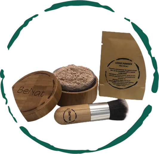 Translucent Loose Powder Set - Olivell