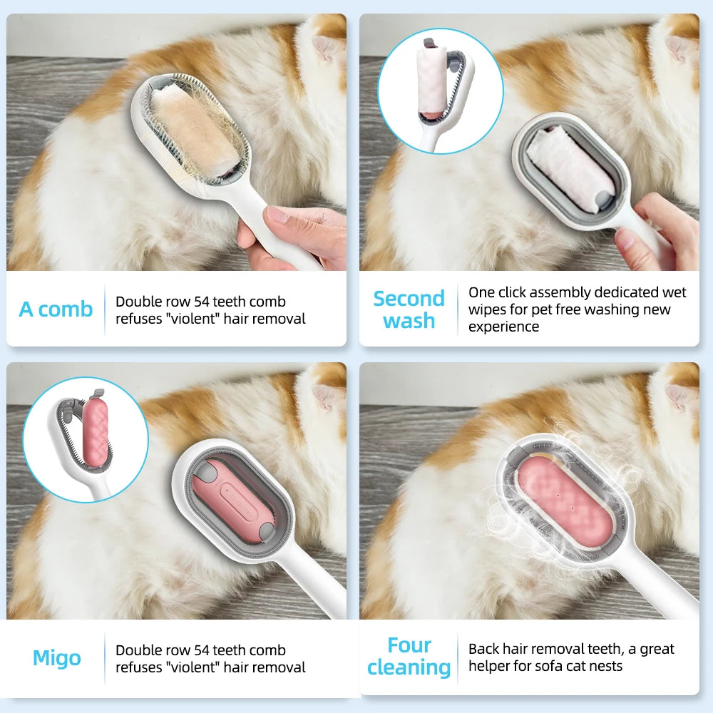 4-in-1 Pet Care Brush - Olivell