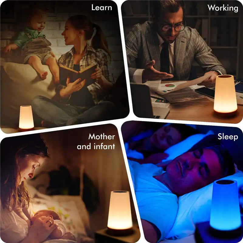 Mood-Enhancing 13-Color Portable Night Light Lamp - Olivell