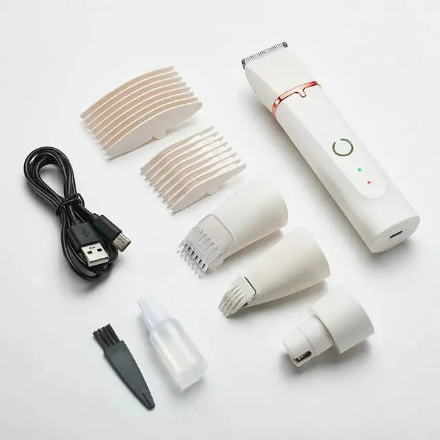 4 in 1 Electric Pet Hair Grooming Tool - Olivell